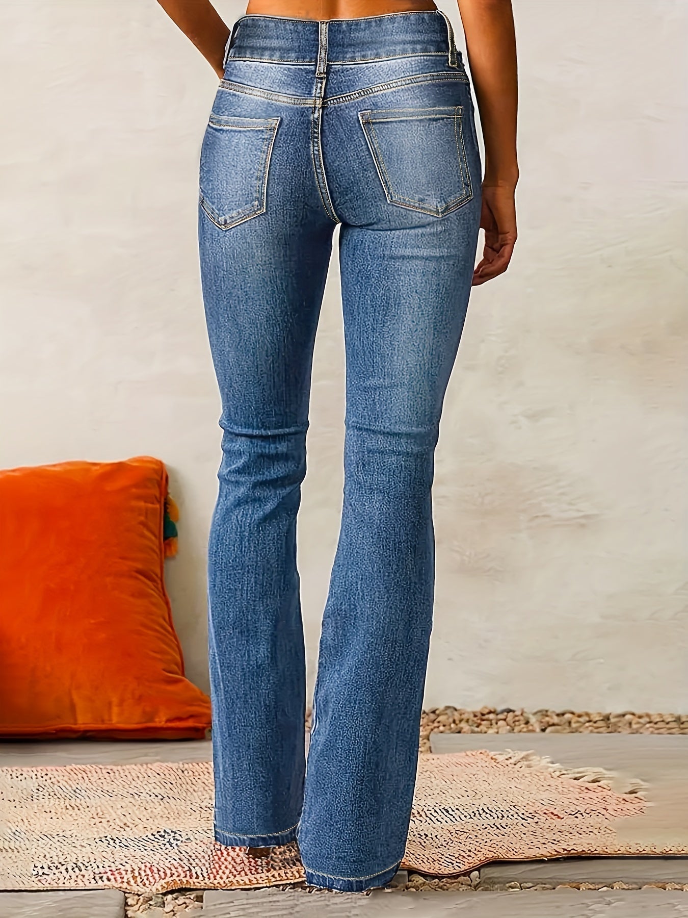 Aya | High-waisted wide-leg jeans