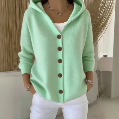 Mathilde | Hoodie with Buttons