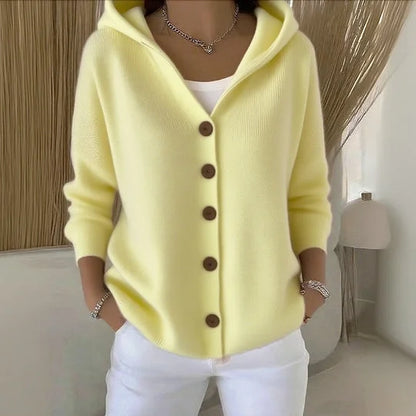Mathilde | Hoodie with Buttons