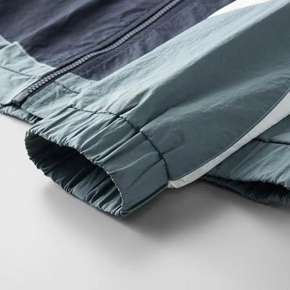 Jason Color Block Raincoat