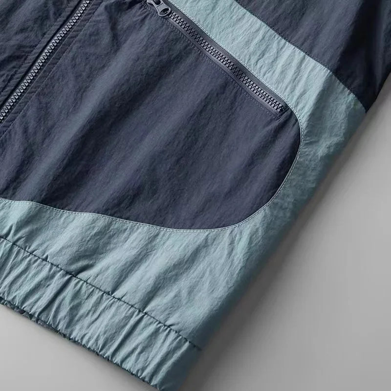 Jason Color Block Raincoat