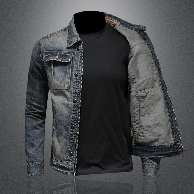 GENOVA – Premium Denim Jeans Jacket
