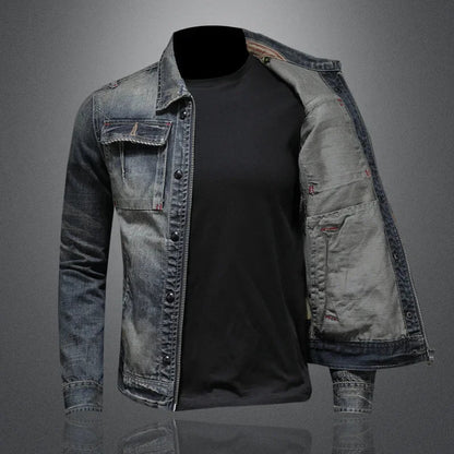 GENOVA – Premium Denim Jeans Jacket