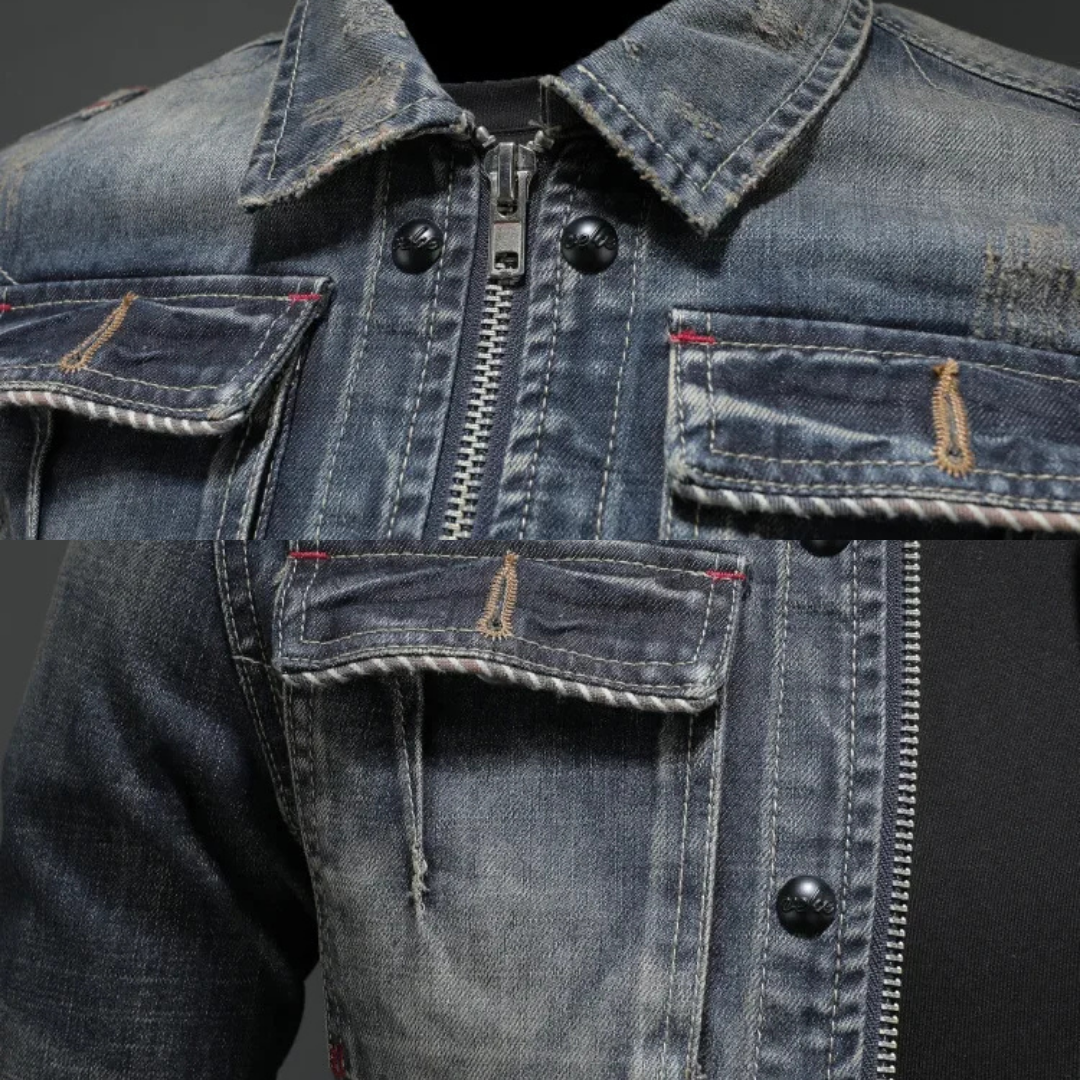 GENOVA – Premium Denim Jeans Jacket