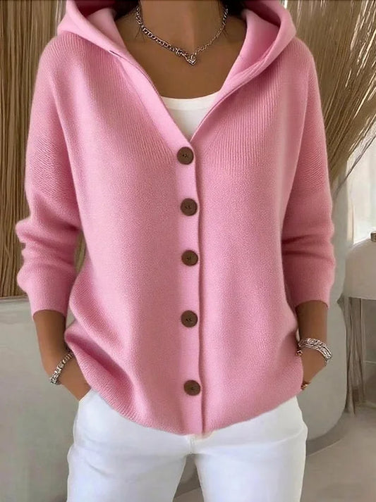 Mathilde | Hoodie with Buttons
