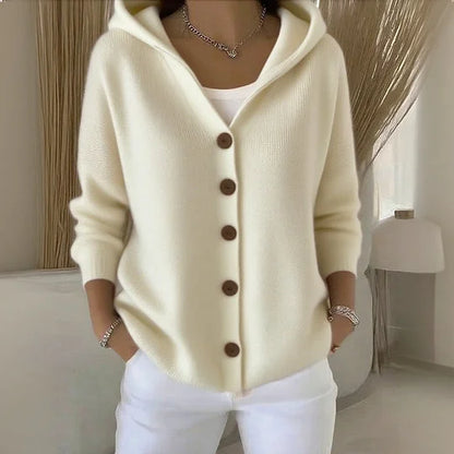 Mathilde | Hoodie with Buttons