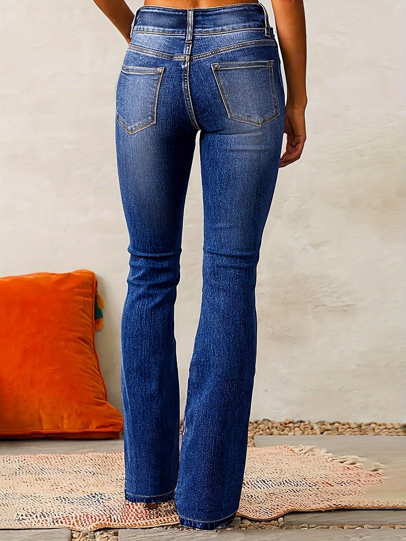 Aya | High-waisted wide-leg jeans