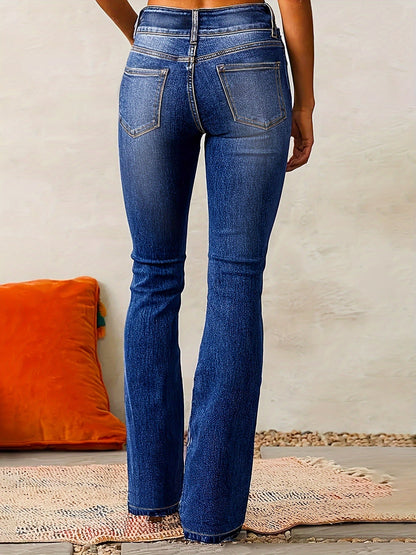 Aya | High-waisted wide-leg jeans