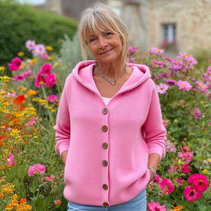 Mathilde | Hoodie with Buttons