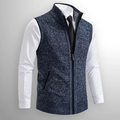 Harrison | Helzip knitted vest