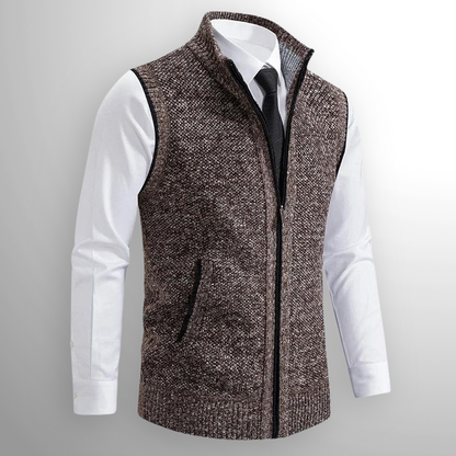 Harrison | Helzip knitted vest