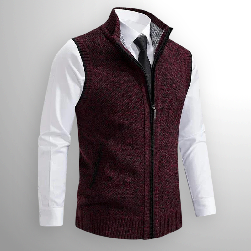 Harrison | Helzip knitted vest